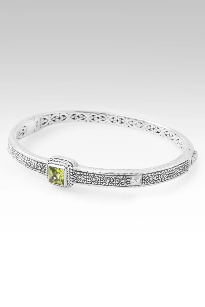 Abide In Me Bangle™ In Peridot - Image 3