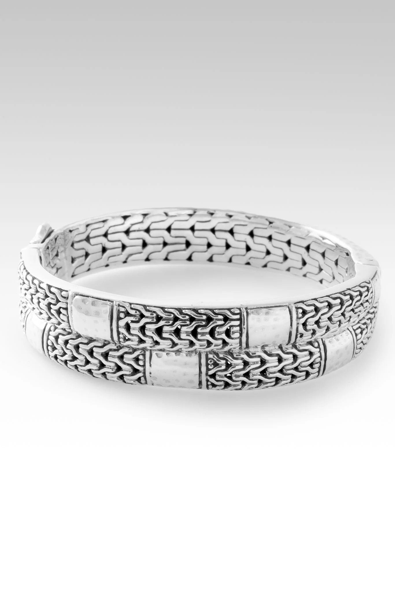 All Your Promises Bangle™ in Chainlink - Image 3
