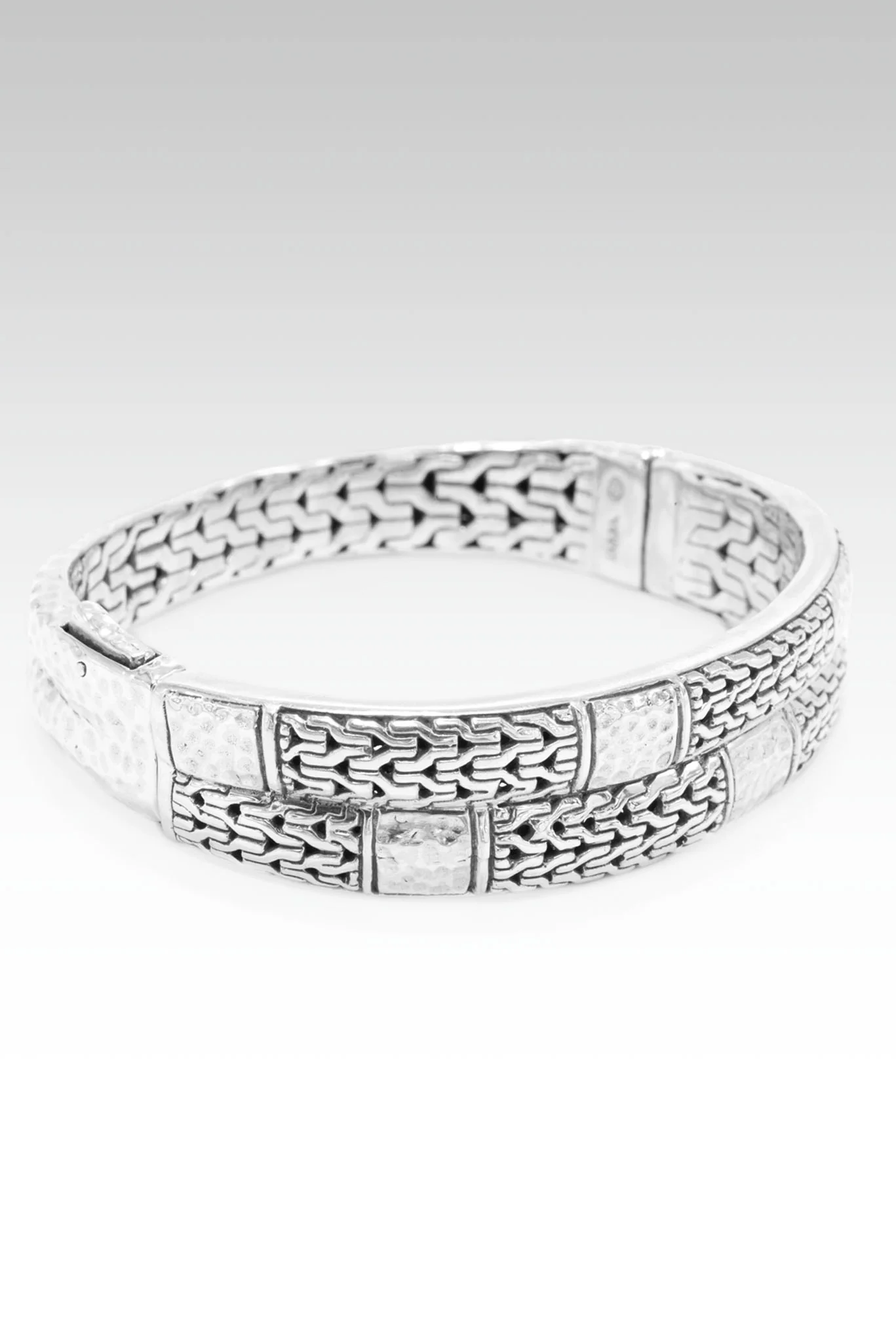 All Your Promises Bangle™ in Chainlink - Image 4