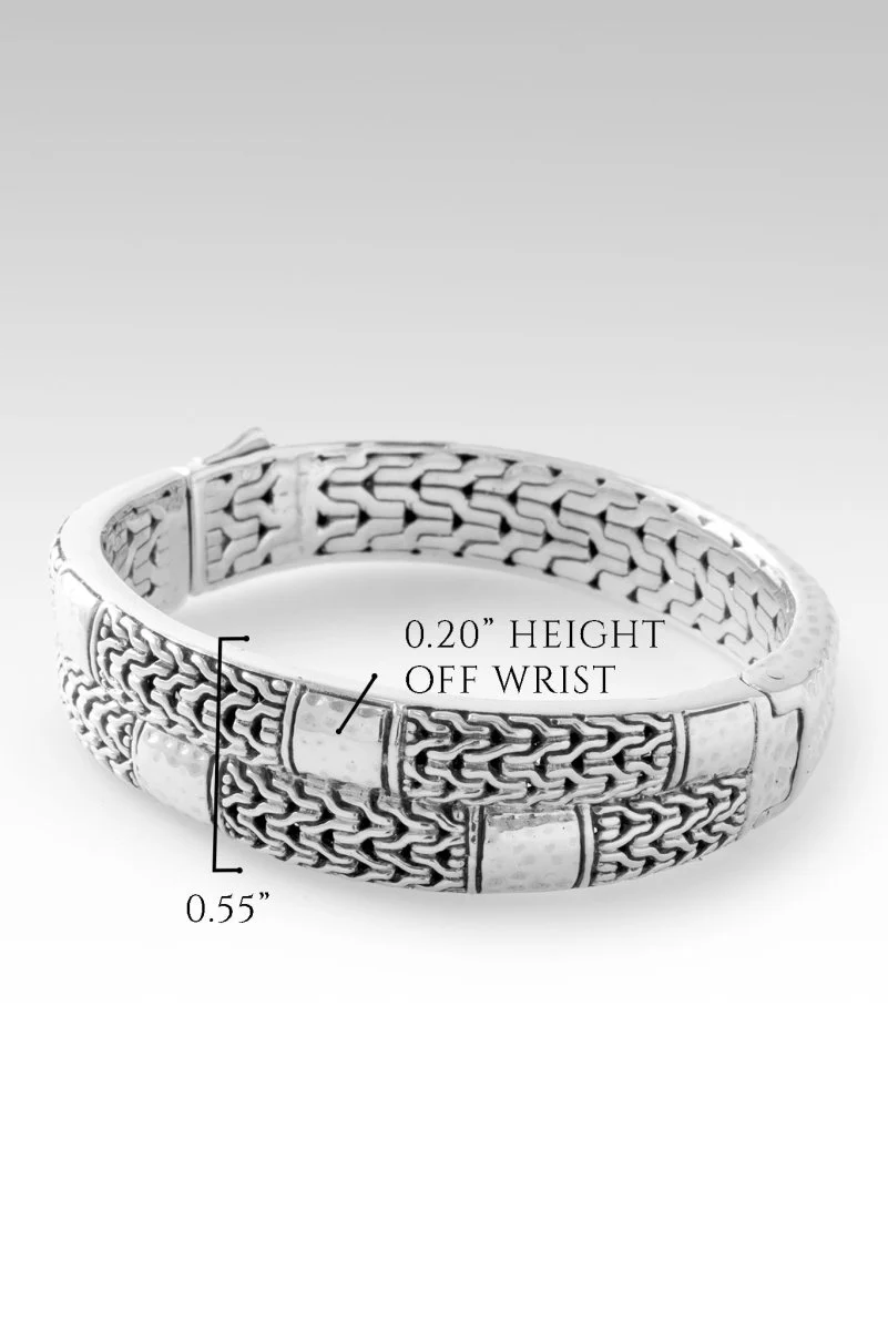 All Your Promises Bangle™ in Chainlink - Image 7