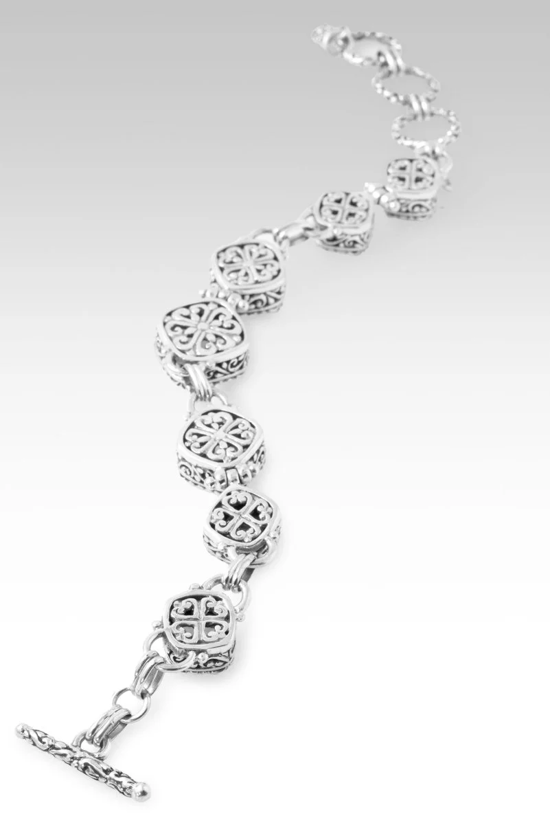 Amazing God Bracelet™ in White Moonstone, White Quartz & White Mother Of Pearl - Image 3