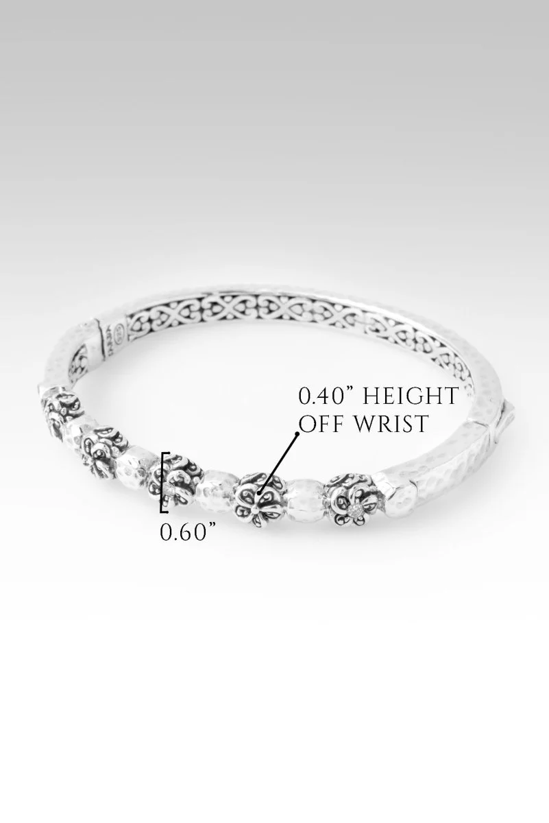 Blossom Blessings Bangle™ in Diamond - Image 7