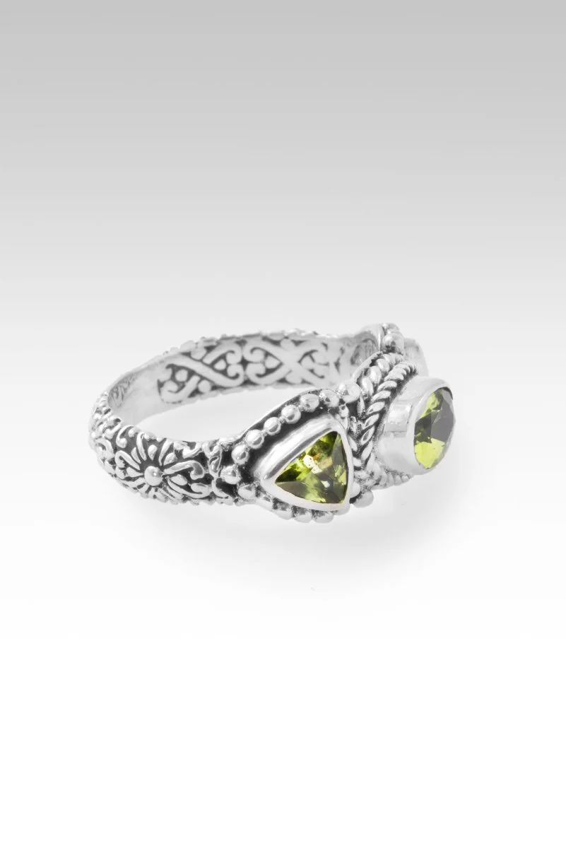 Counting Blessing's Ring III™ in Peridot - Image 4