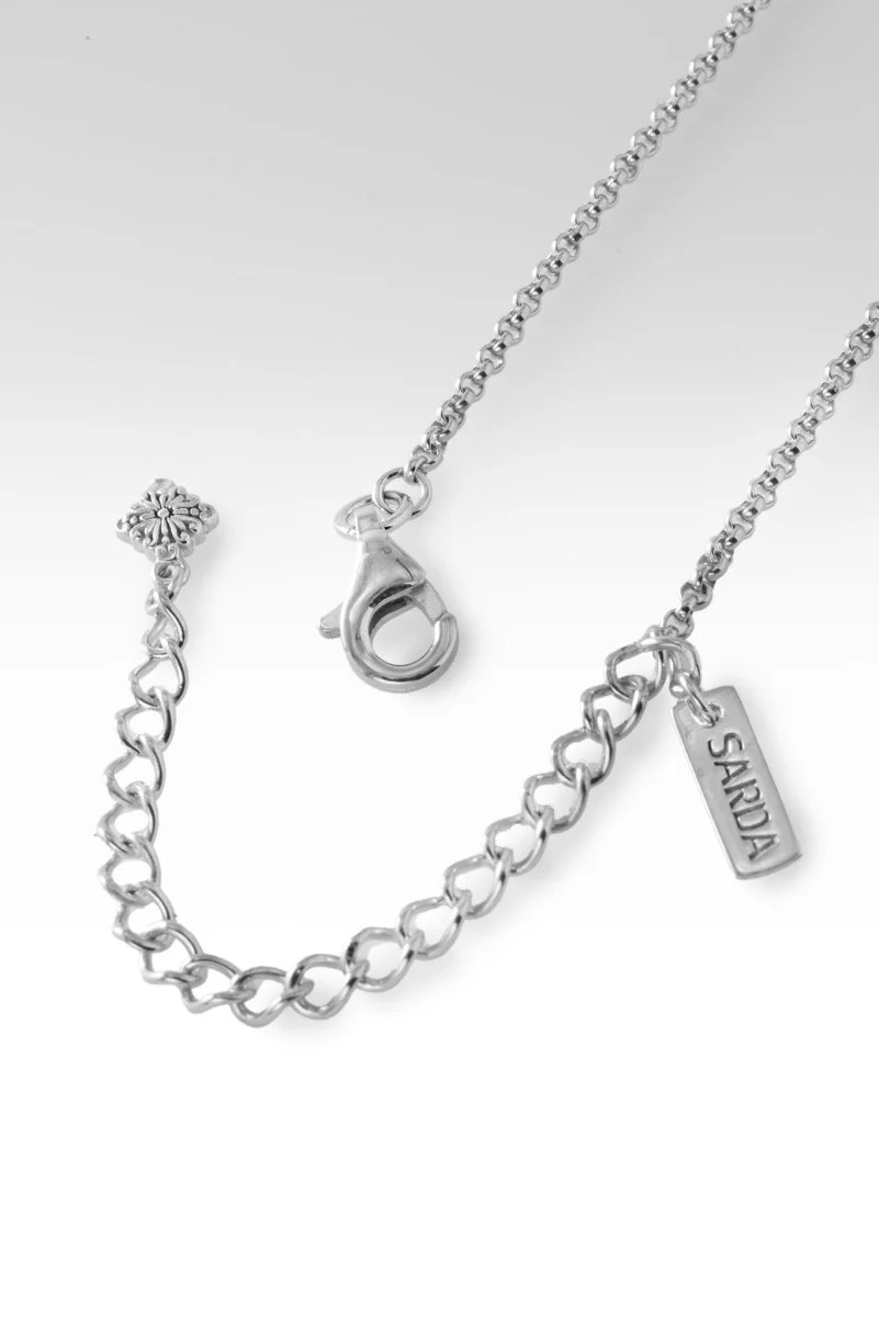 Embrace Freedom Necklace™ in 18K Gold & Rhodium Over Sterling Silver - Image 6