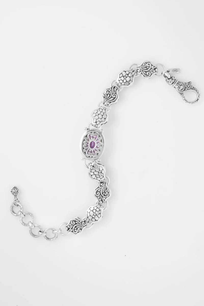 Everything I Need Bracelet™ in Amethyst & Talkative™ Mystic Topaz - Image 4