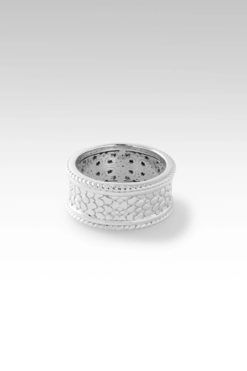 Faith Bursting Ring™ in 18K Rose Gold Over Sterling Silver - Image 5