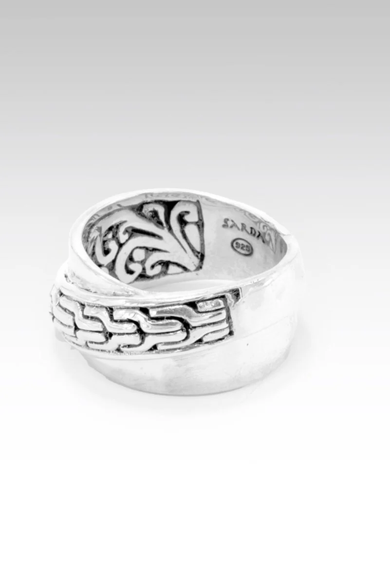 Forge Ahead Ring™ in Chainlink - Image 3