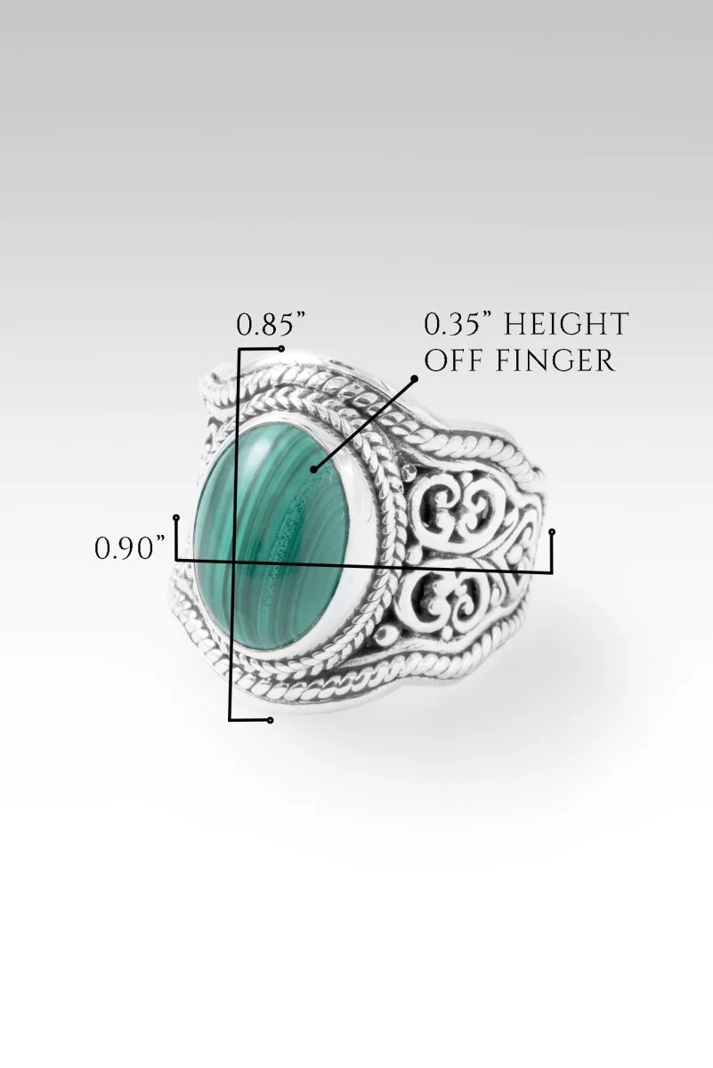 Fullness of Joy Ring™ in Malachite - Image 6