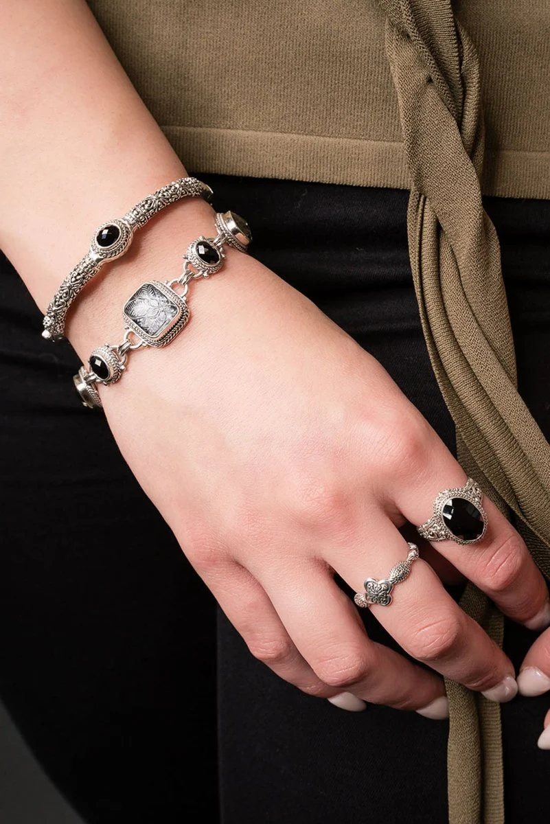 Harmony Bangle™ in Black Spinel - Image 6