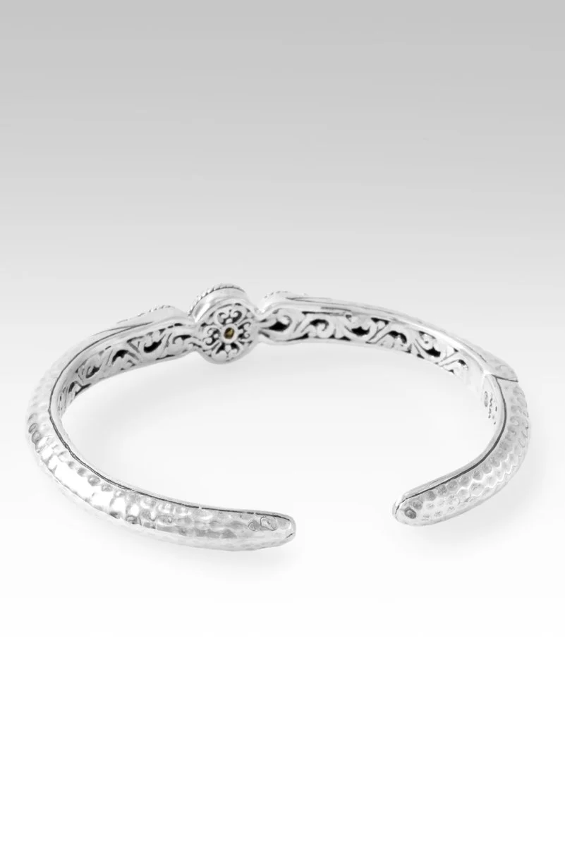 Hello One of a Kind, Goodbye Ordinary Cuff Bracelet™ in Peridot - Image 5