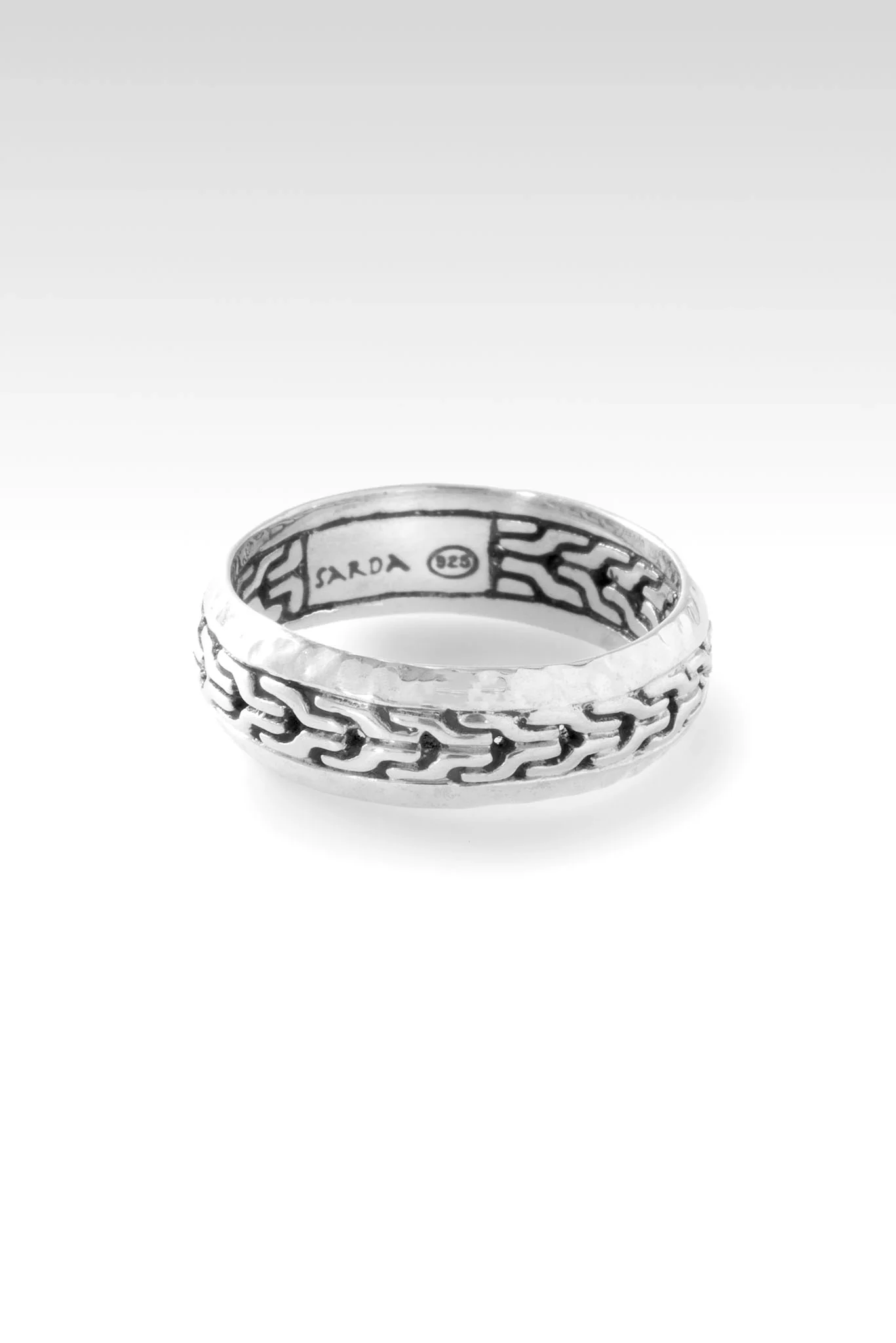 Iron Courage Ring™ in Chainlink - Image 3