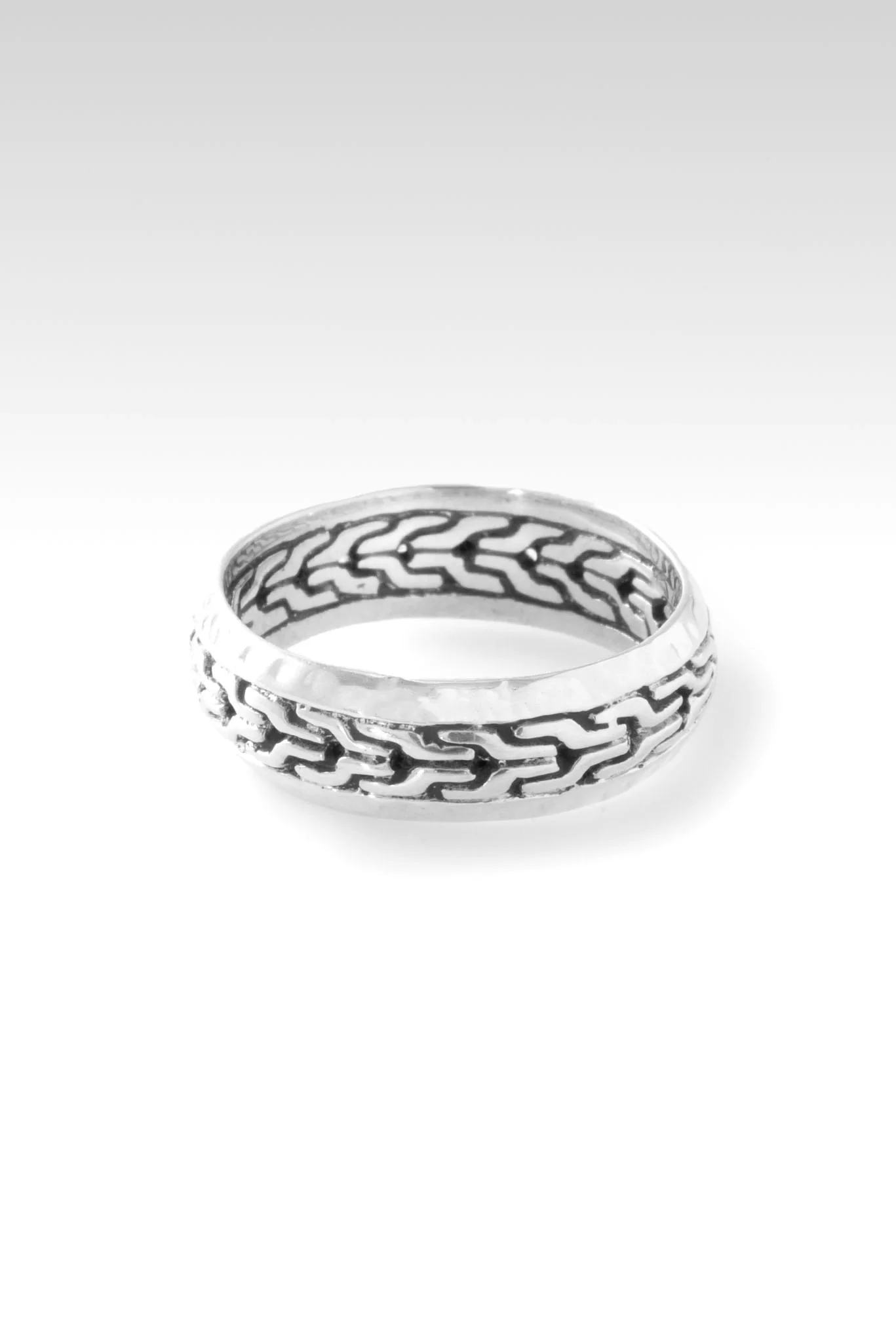 Iron Courage Ring™ in Chainlink - Image 4