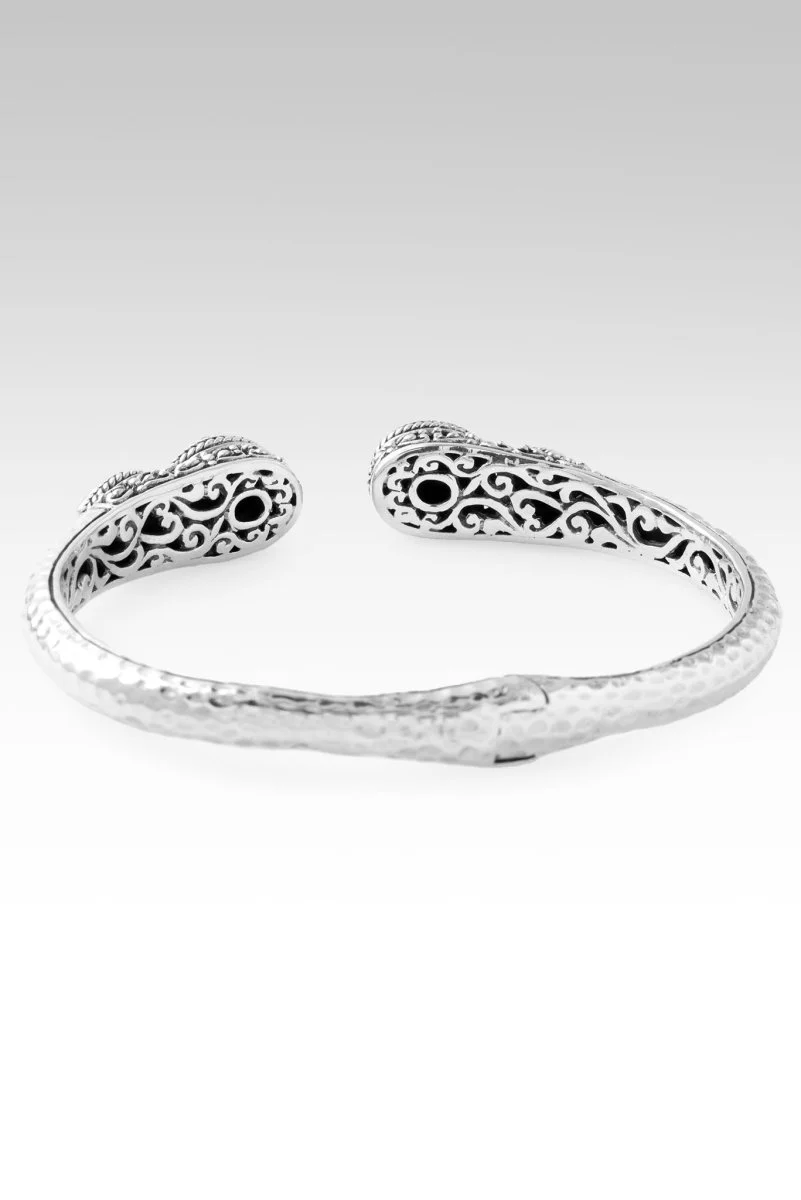 Less Resistance, More Flow Tip-To-Tip Bracelet™ in Eagle's Eye & Black Spinel - Image 3