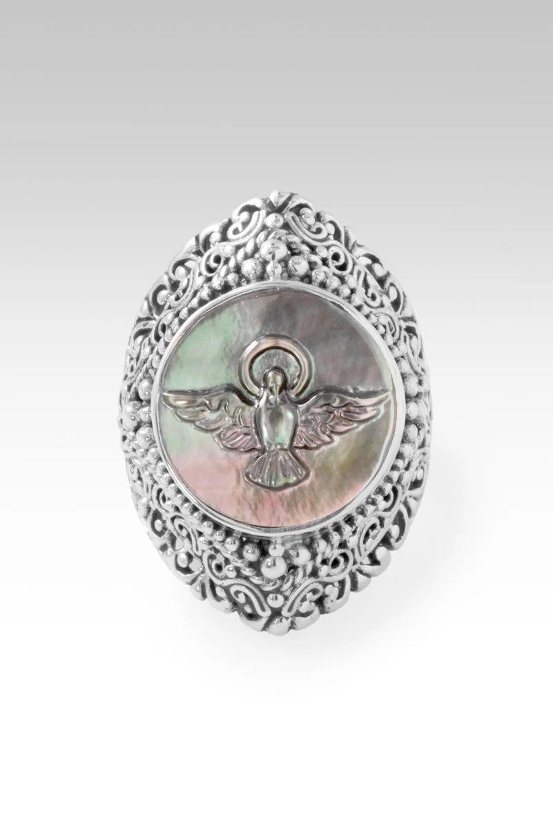 His Guaranteed Hope Ring™ in Black Mother of Pearl - Image 3