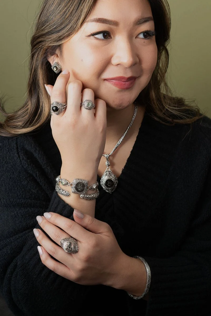 His Guaranteed Hope Ring™ in Black Mother of Pearl - Image 6