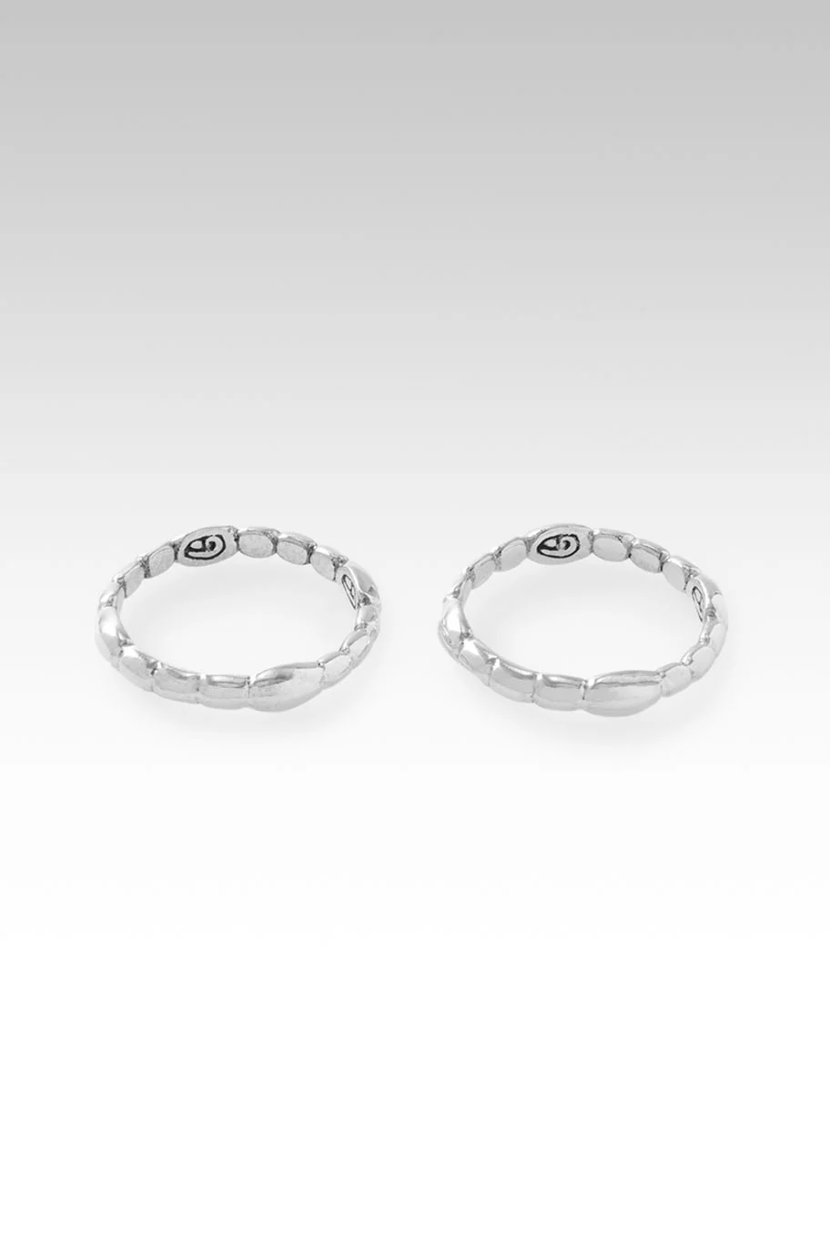 Bubbling Happiness Ring Set of 2™ in High Polish - Image 3