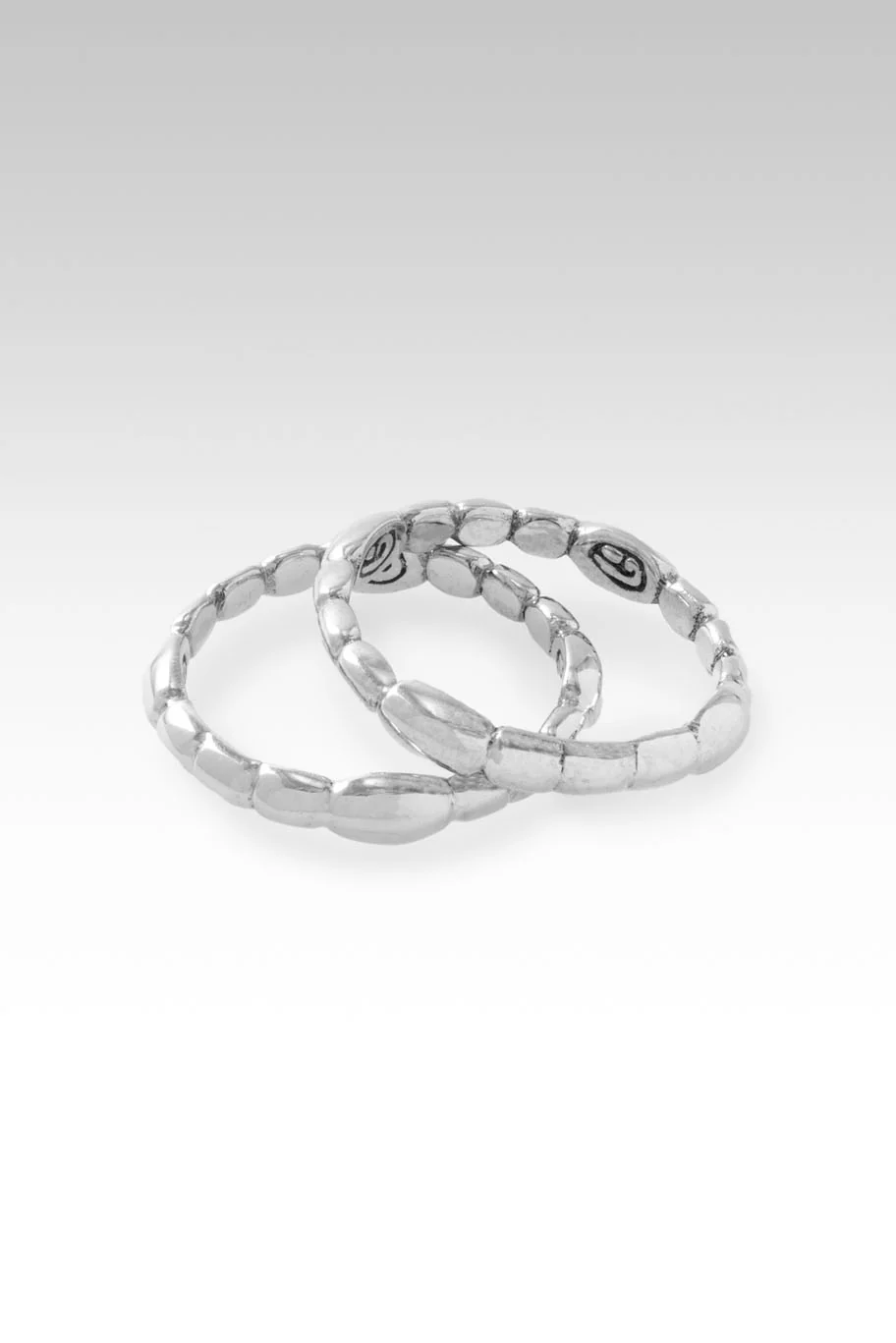 Bubbling Happiness Ring Set of 2™ in High Polish - Image 4