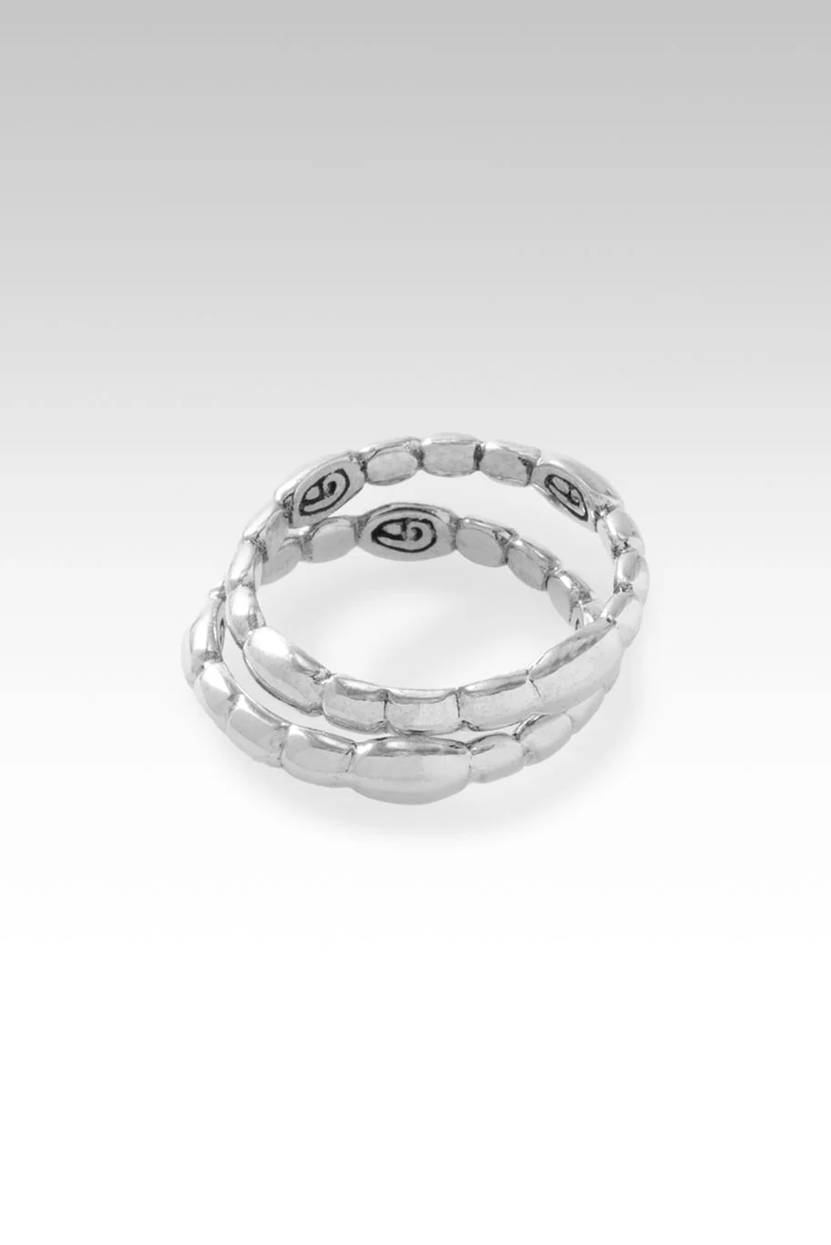 Bubbling Happiness Ring Set of 2™ in High Polish - Image 5