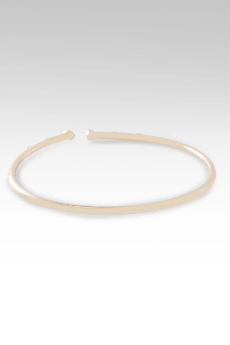 Rejoice in Gratitude Tip-to-Tip Bracelet™ in White Zircon - Image 3