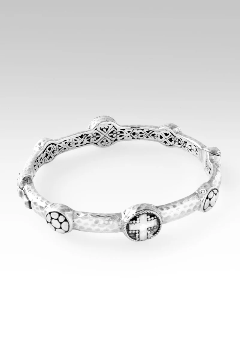 Shield Of Faith Bangle™ in Watermark - Image 4