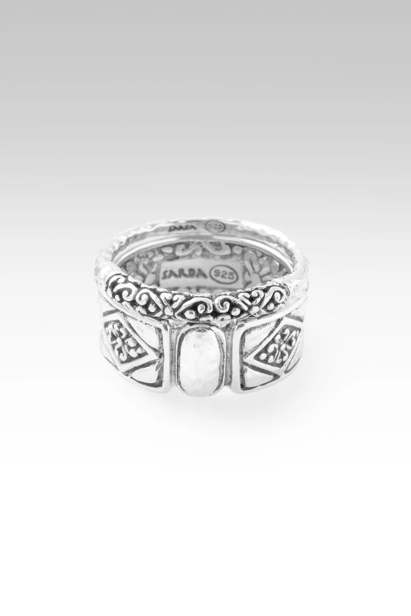 Today & Forever Ring Set of 2™ in Janyl Adair - Image 3