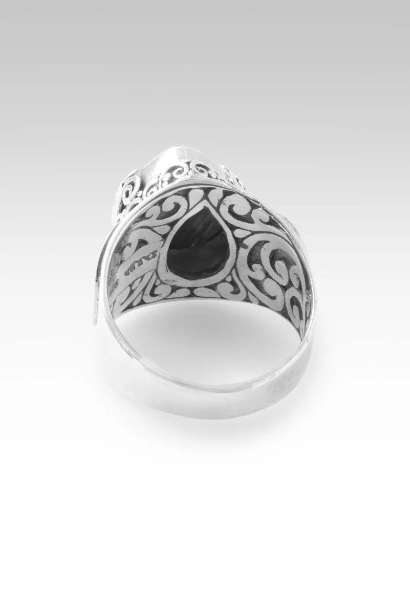 Trust and Believe Ring™ in Black Spinel - Image 6