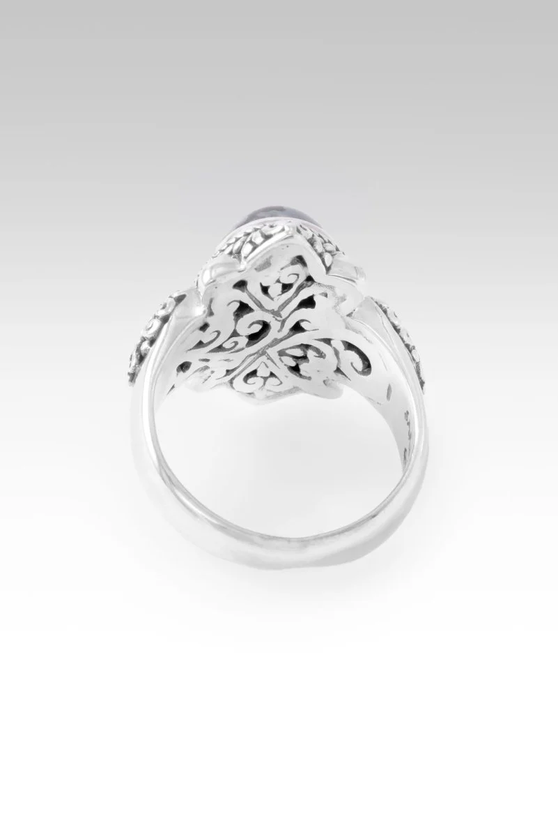 UR Good Plans Ring II™ in Snowflake Obsidian - Image 5